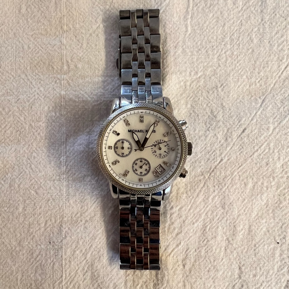 Silver Michael Kors Watch